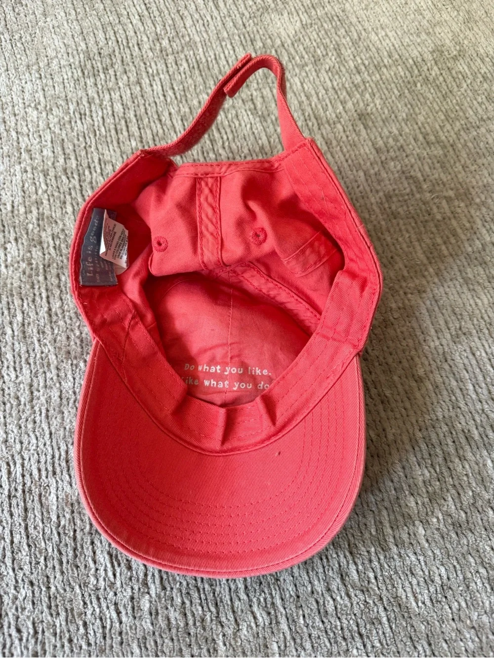 Life Is Good Girls 2T-4T Hold Your Horses Embroidered Baseball Cap Horse